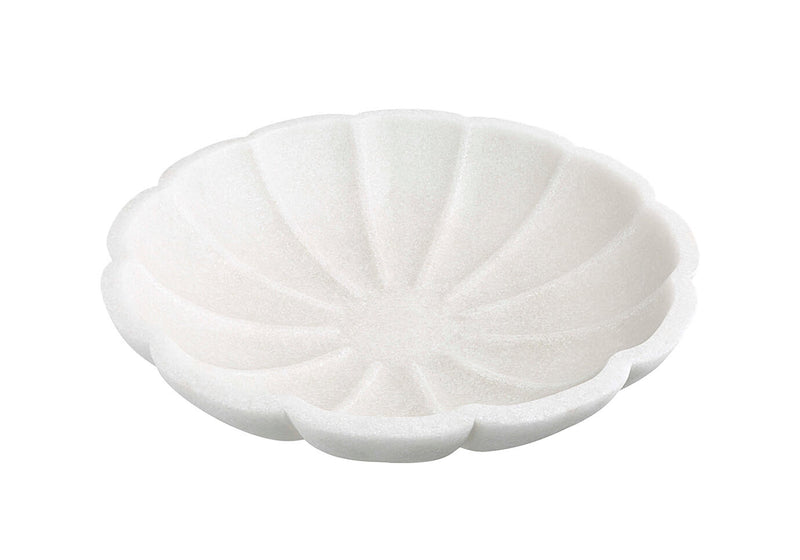 Bowl Petalos de Marmolina Blanco