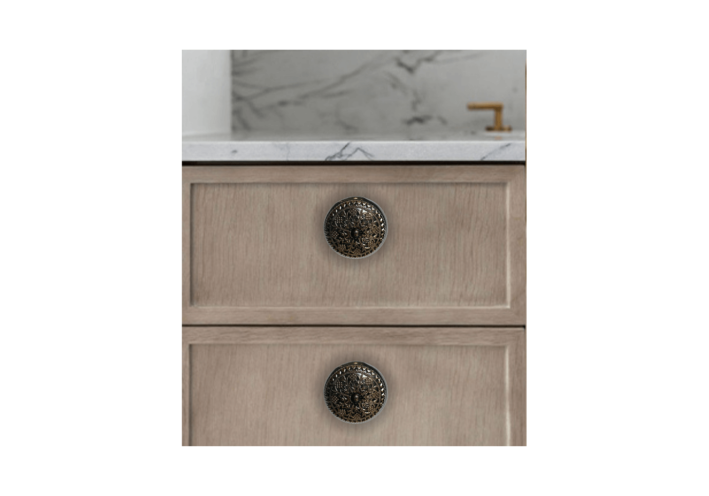 Jaladera Negra Grande Elegante