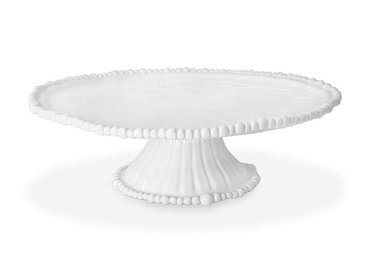 Pastelera Melamina Blanco Borde Perlado