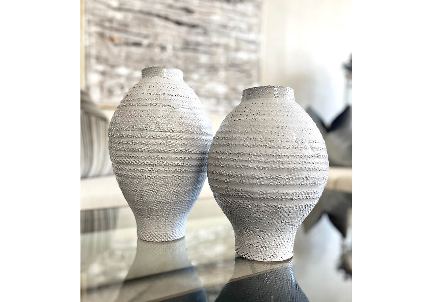 Florero Cerámica Vintage