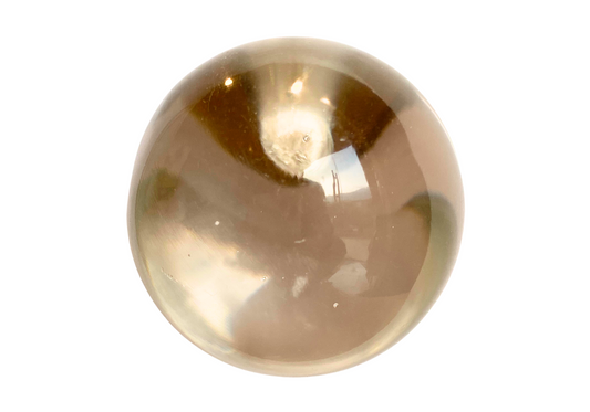 Jaladera Grande Circular Blanca Transparente