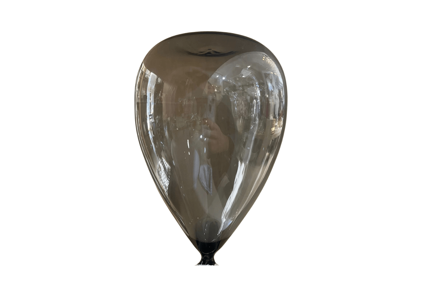 Reloj de Arena Gris de Vidrio