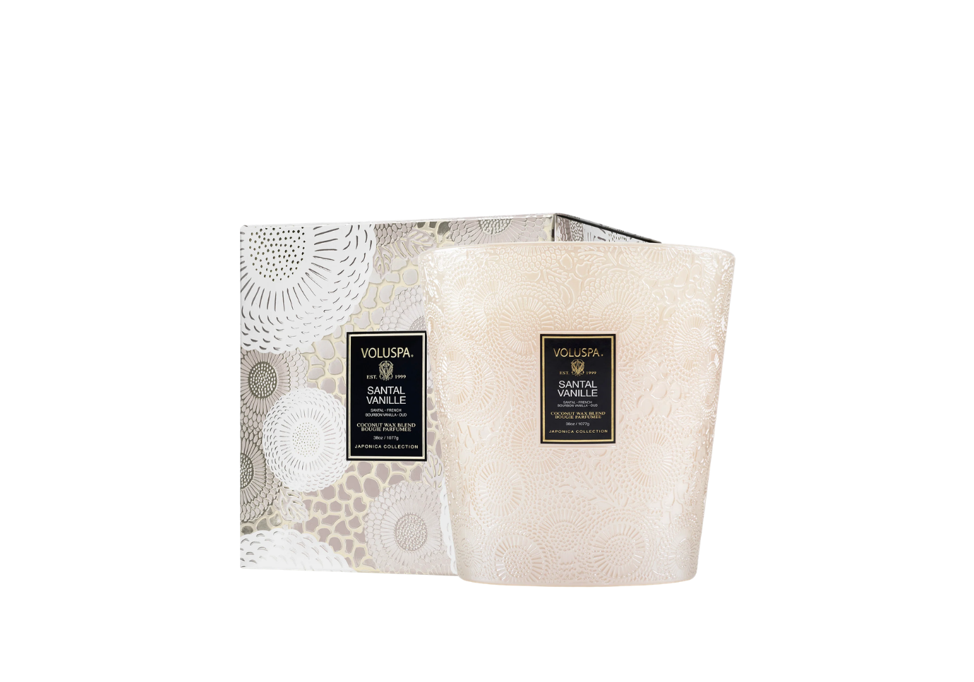 Vela Aromatica Voluspa Santal Vanille 38 Oz - Simone