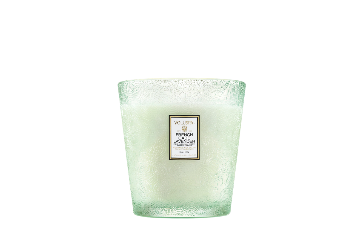 Vela Aromatica Voluspa French Cade Lavander 38 Oz - Simone