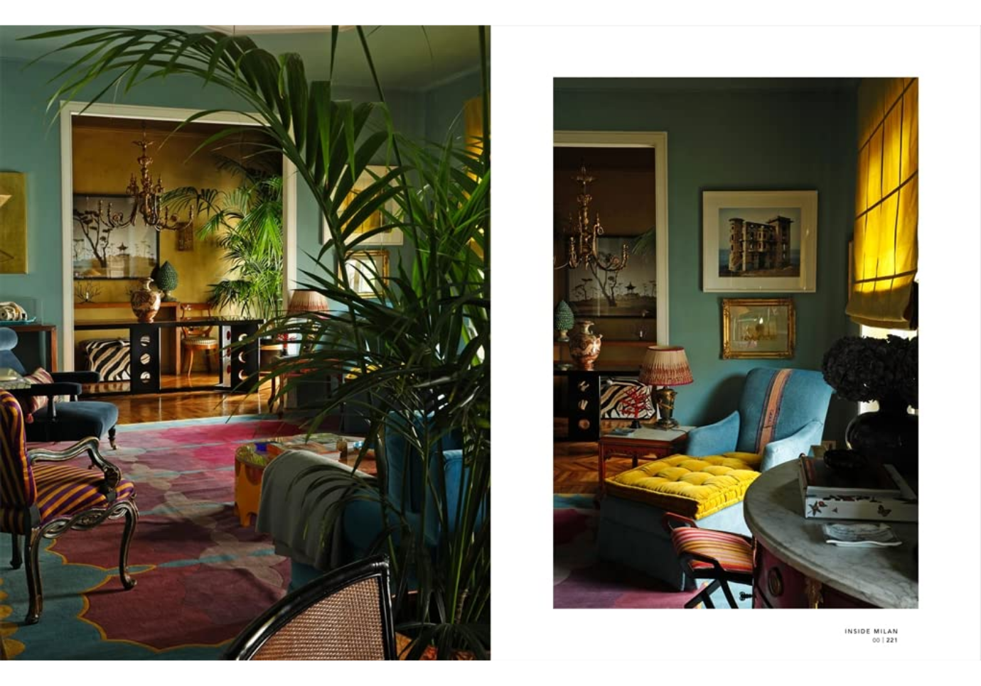 Libro Inside Milan: Colorfull
