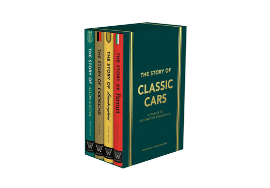 Libro The Story of Classic Cars: A Tribute to Four Automotive Icons