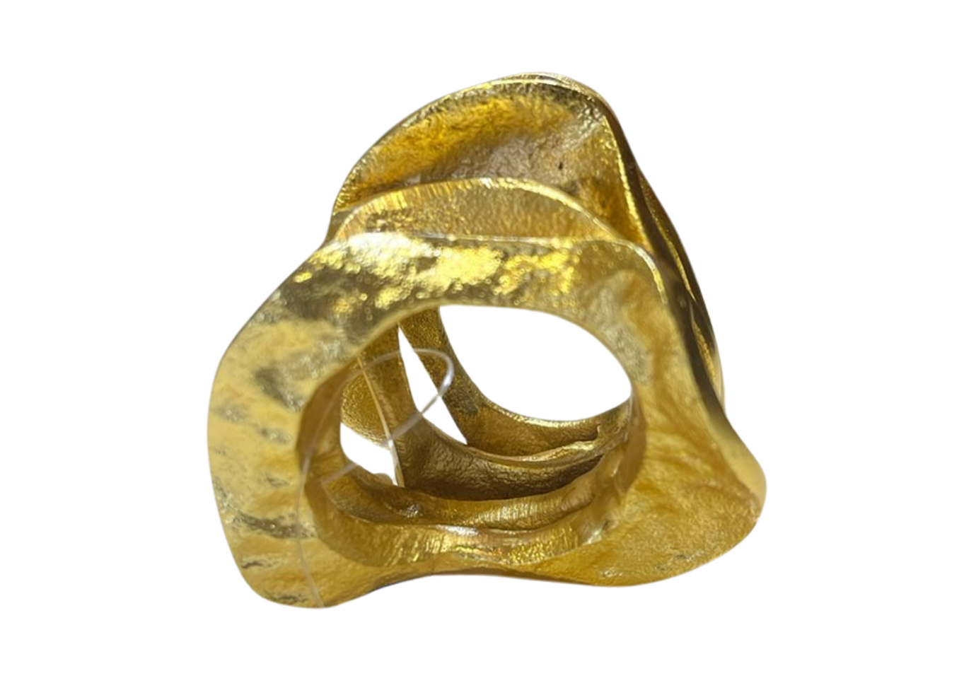 Anillo de Servilleta Dorado