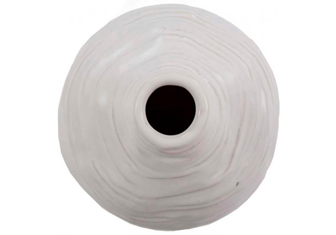 Florero Cerámica Onda Botella Alto