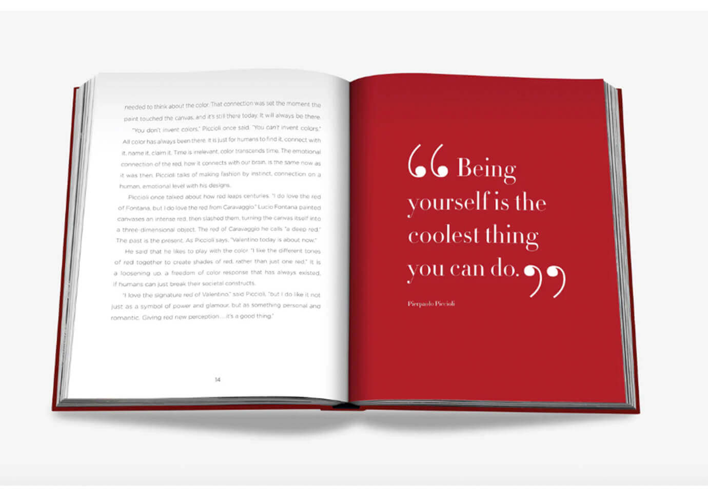 Libro Valentino Rosso