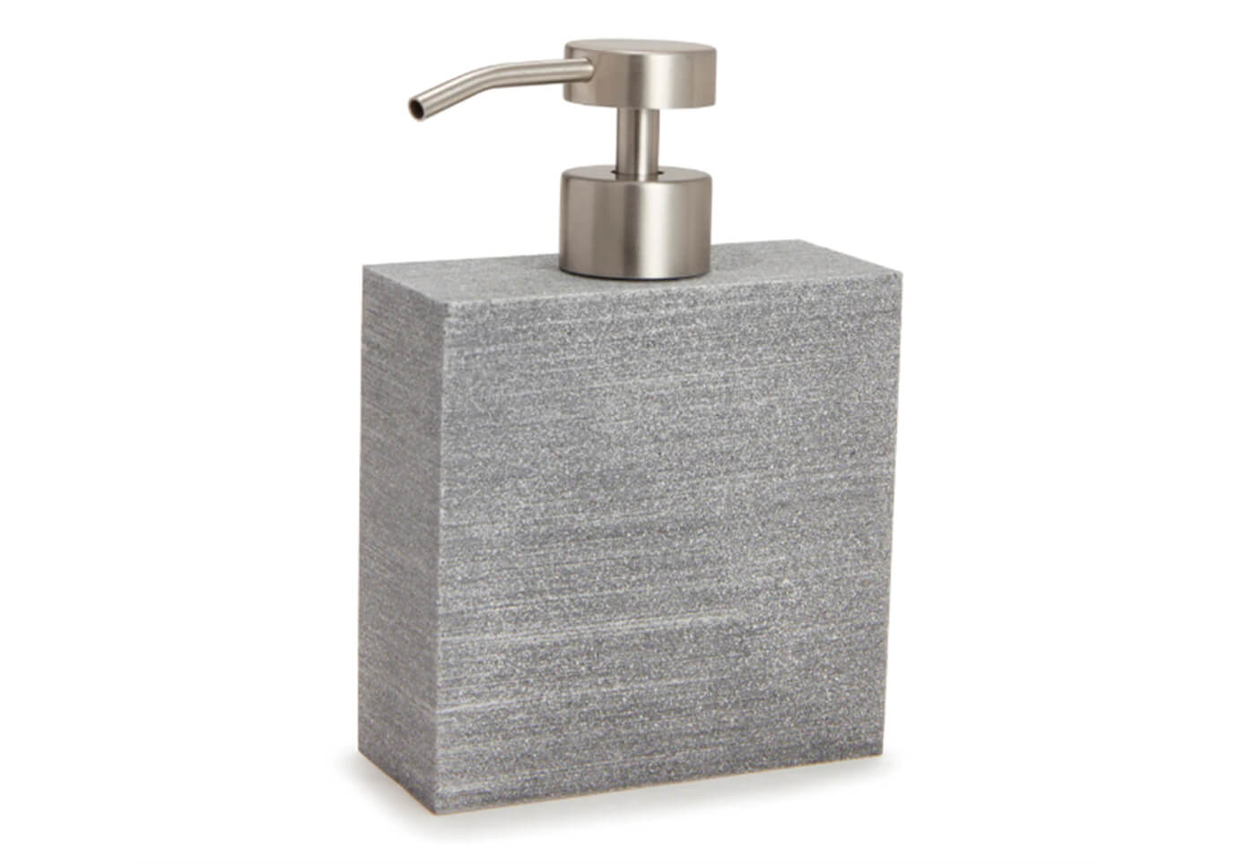 Dispensador de Loción Resina Pizarra Gris