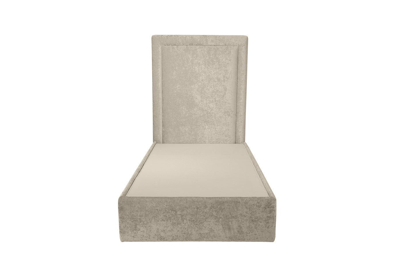 Base y Cabecera Individual Beige