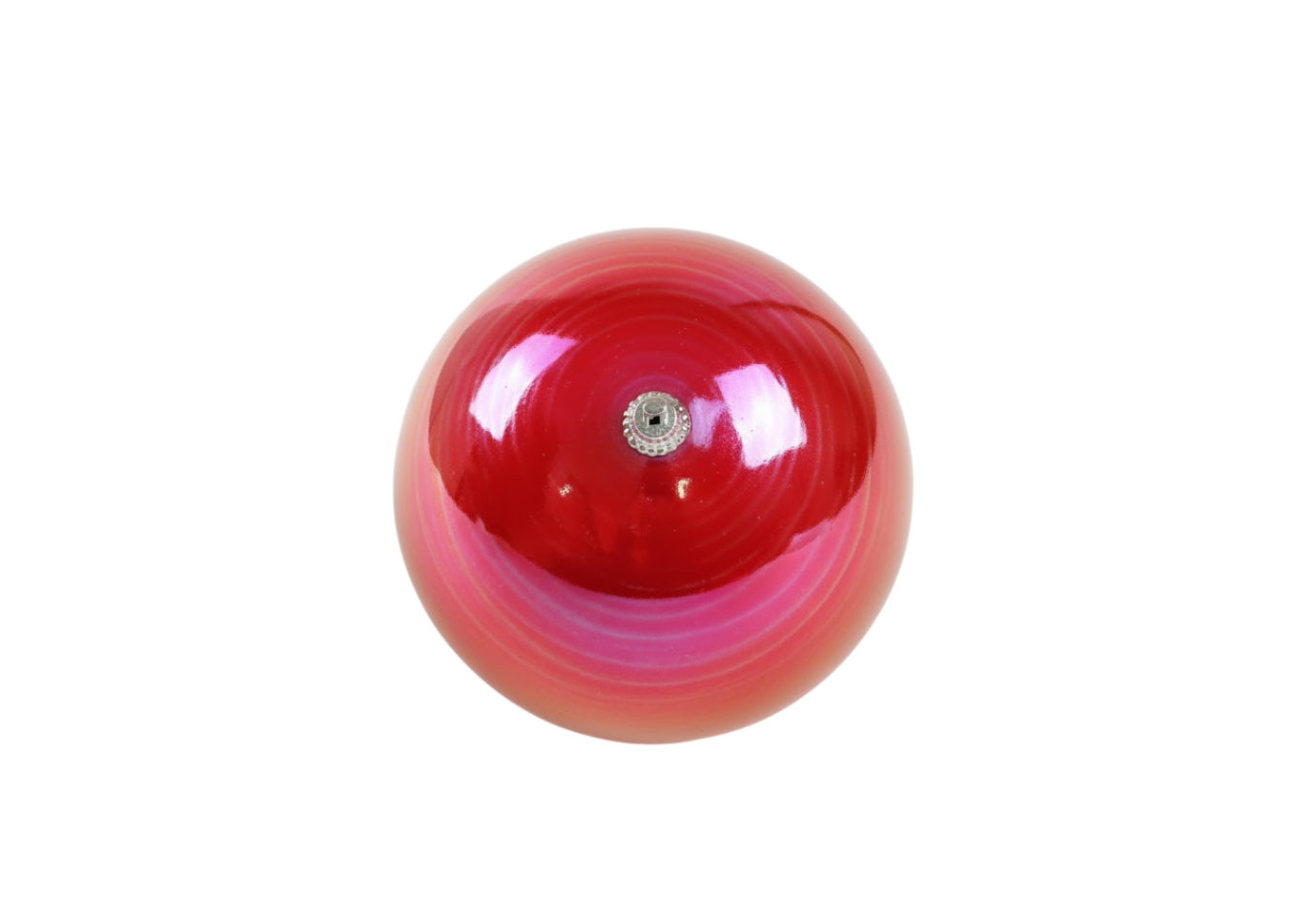 Esfera Transparente Roja