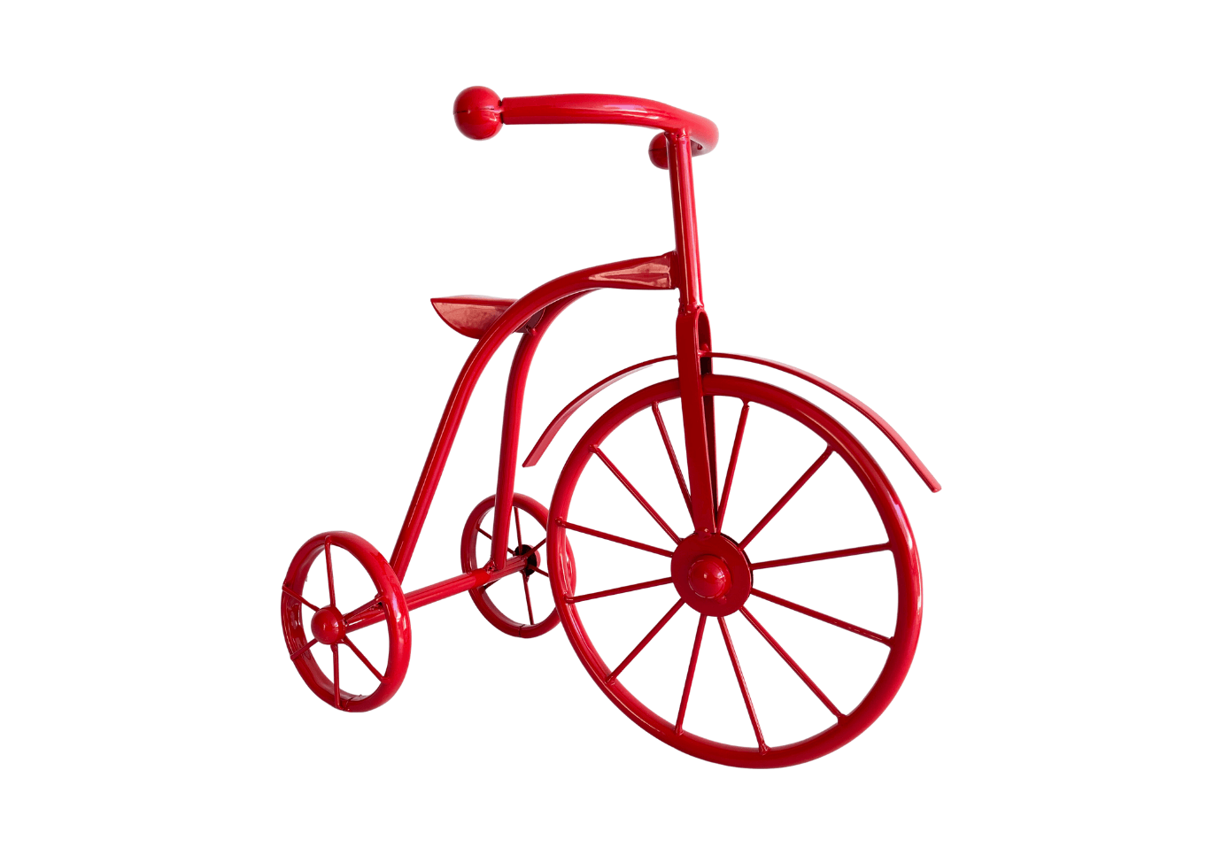 Triciclo Metálico Rojo