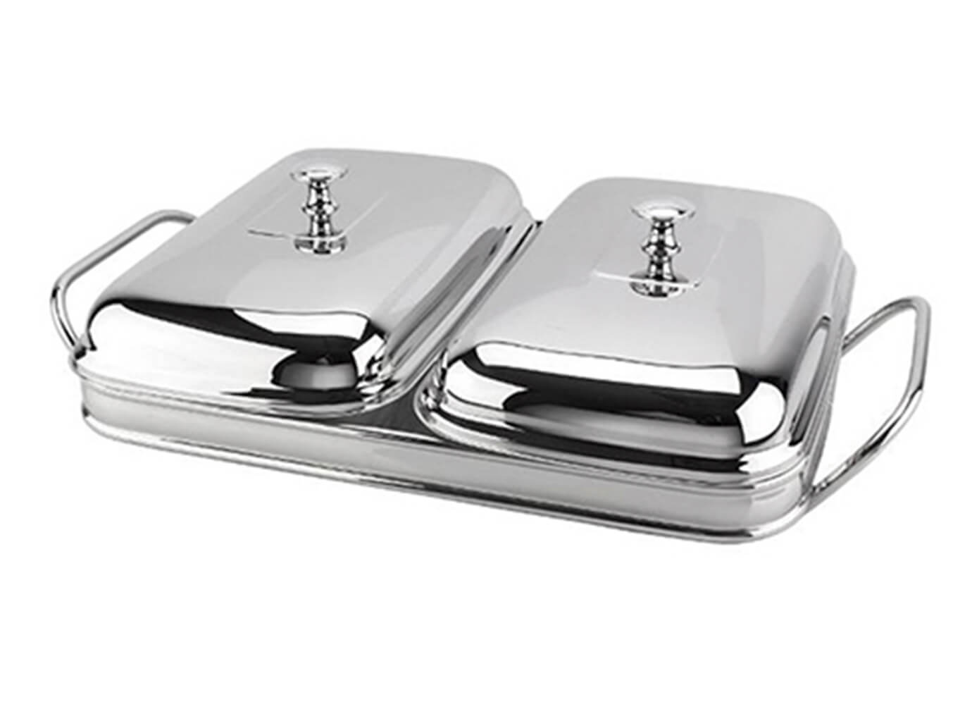 Portapyrex Botón Doble con Armazón - Simone