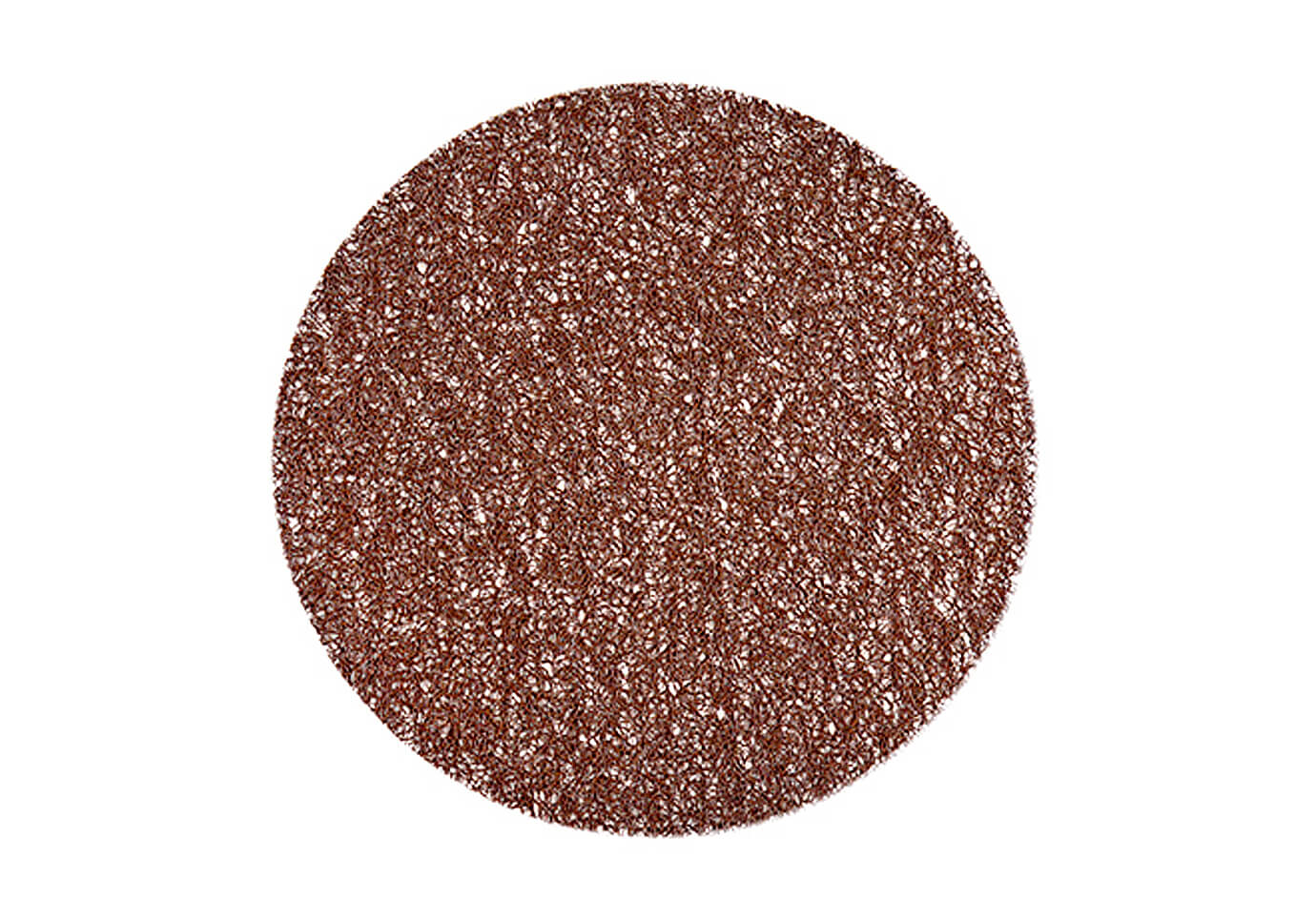 Mantel Individual Redondo Café