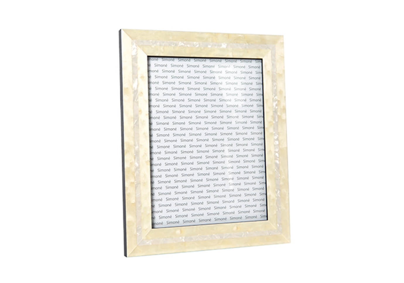 Portarretrato Italiano Beige con Linea de Concha - Simone