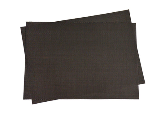 Mantel Individual Rectangular Café Plástico - Simone