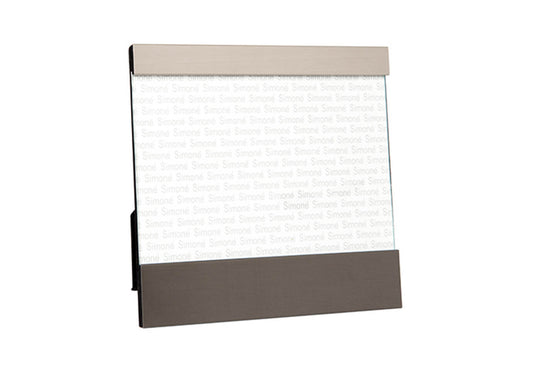 Portarretrato Opaco Dos Tonos de Acero 4 X 6 - Simone