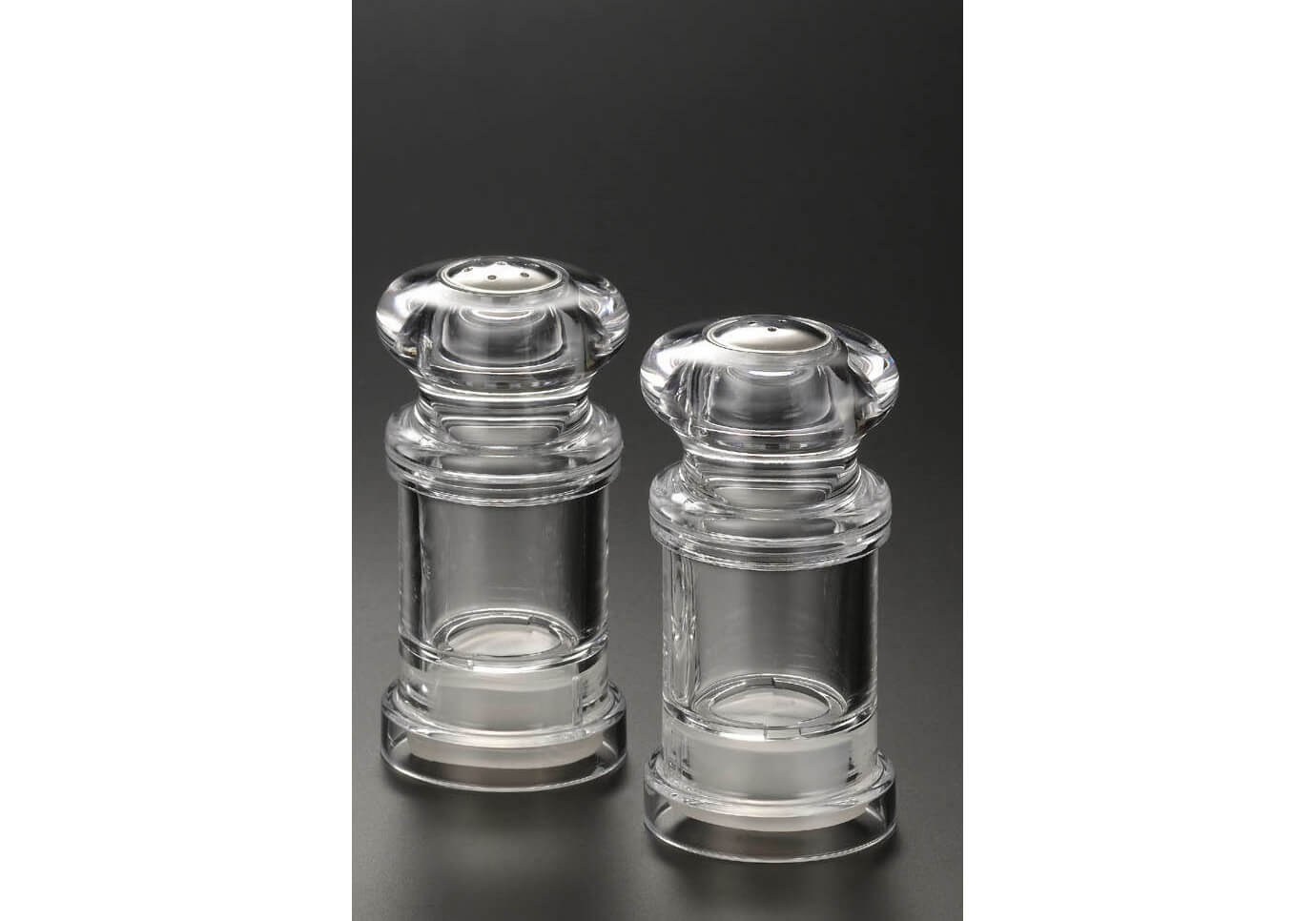 Salero y Pimentero de Acrílico Pequeño - Set de Dos
