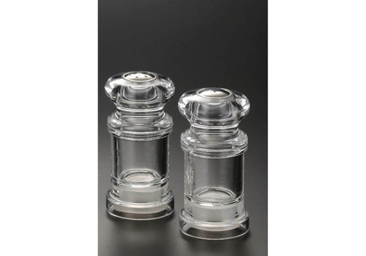 Salero y Pimentero de Acrílico Pequeño - Set de Dos