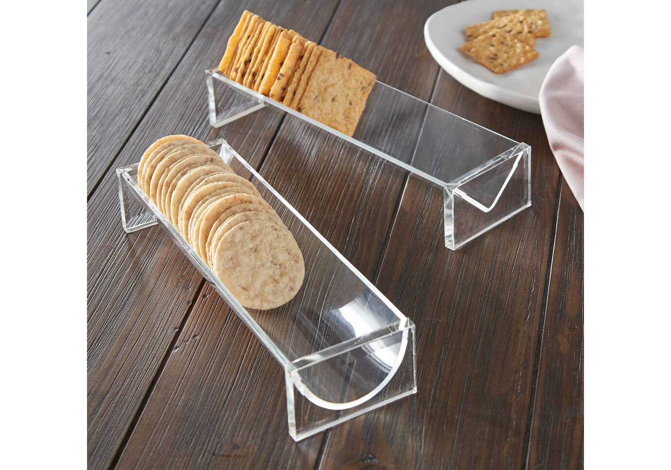 Porta Galletas de Acrílico