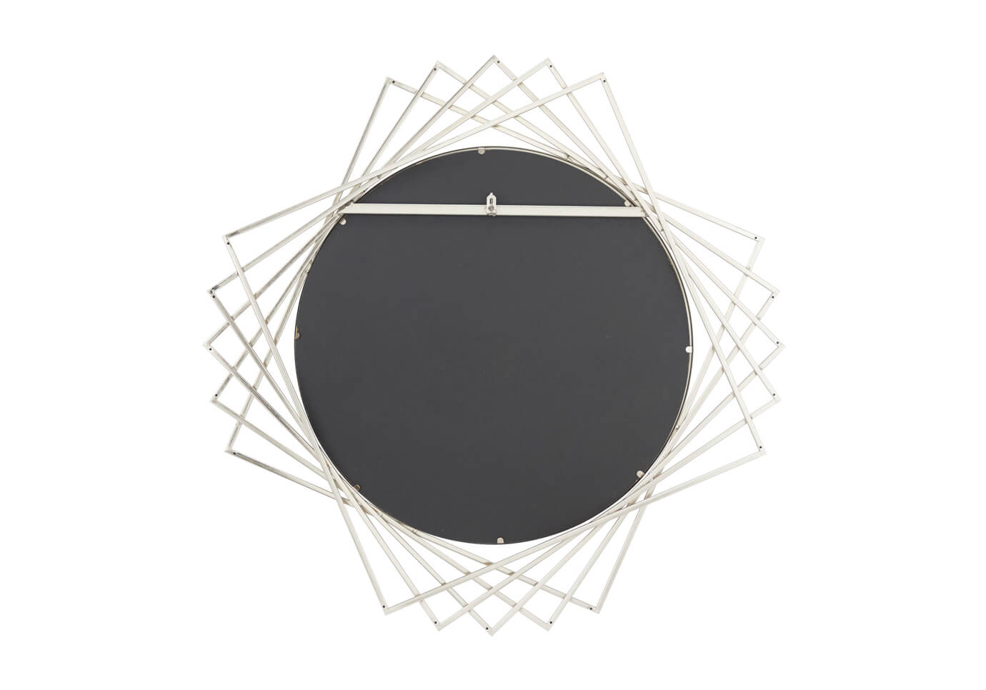 Espejo Redondo Marco de Cuadros Sobrepuestos