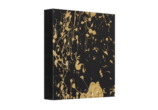 Escultura de Muro Cuadrada Negra