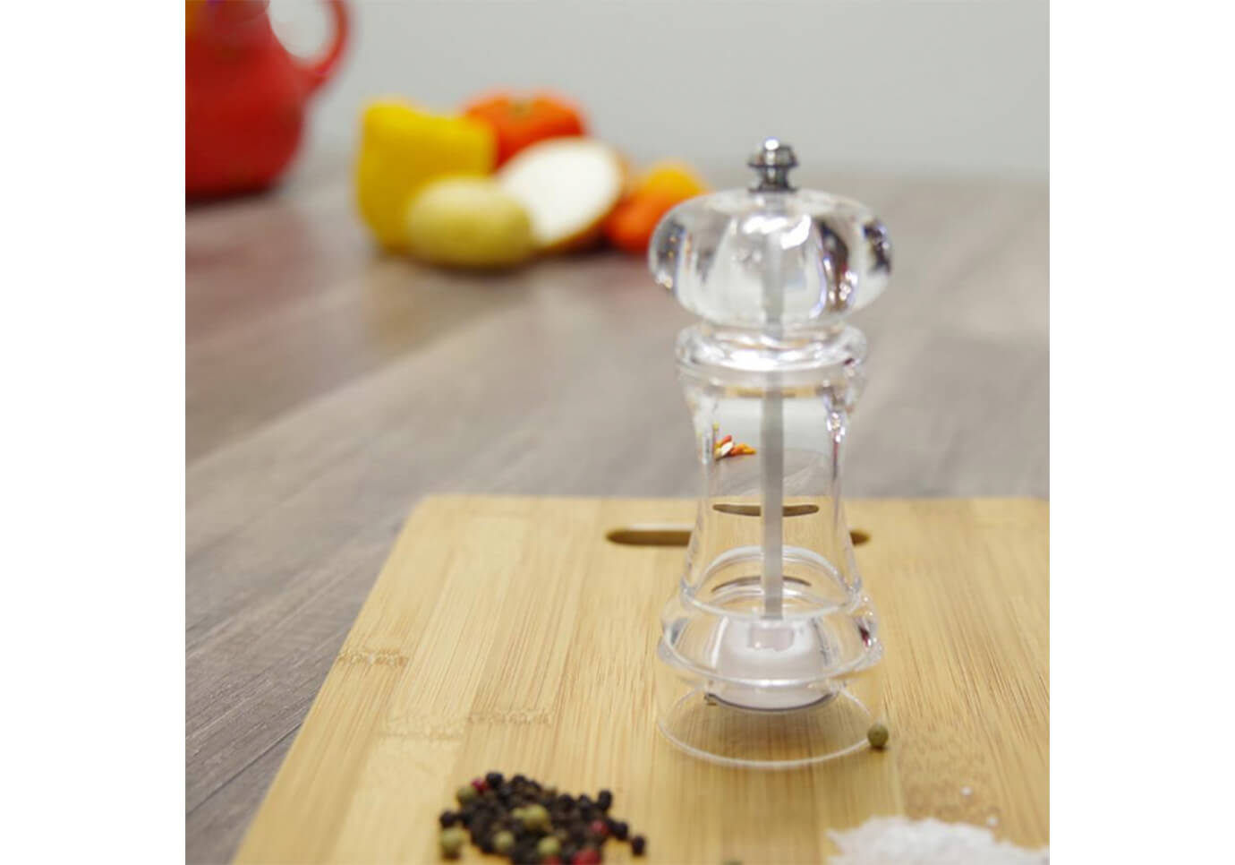 Moledor para Sal y Pimenta de Acrílico Chico