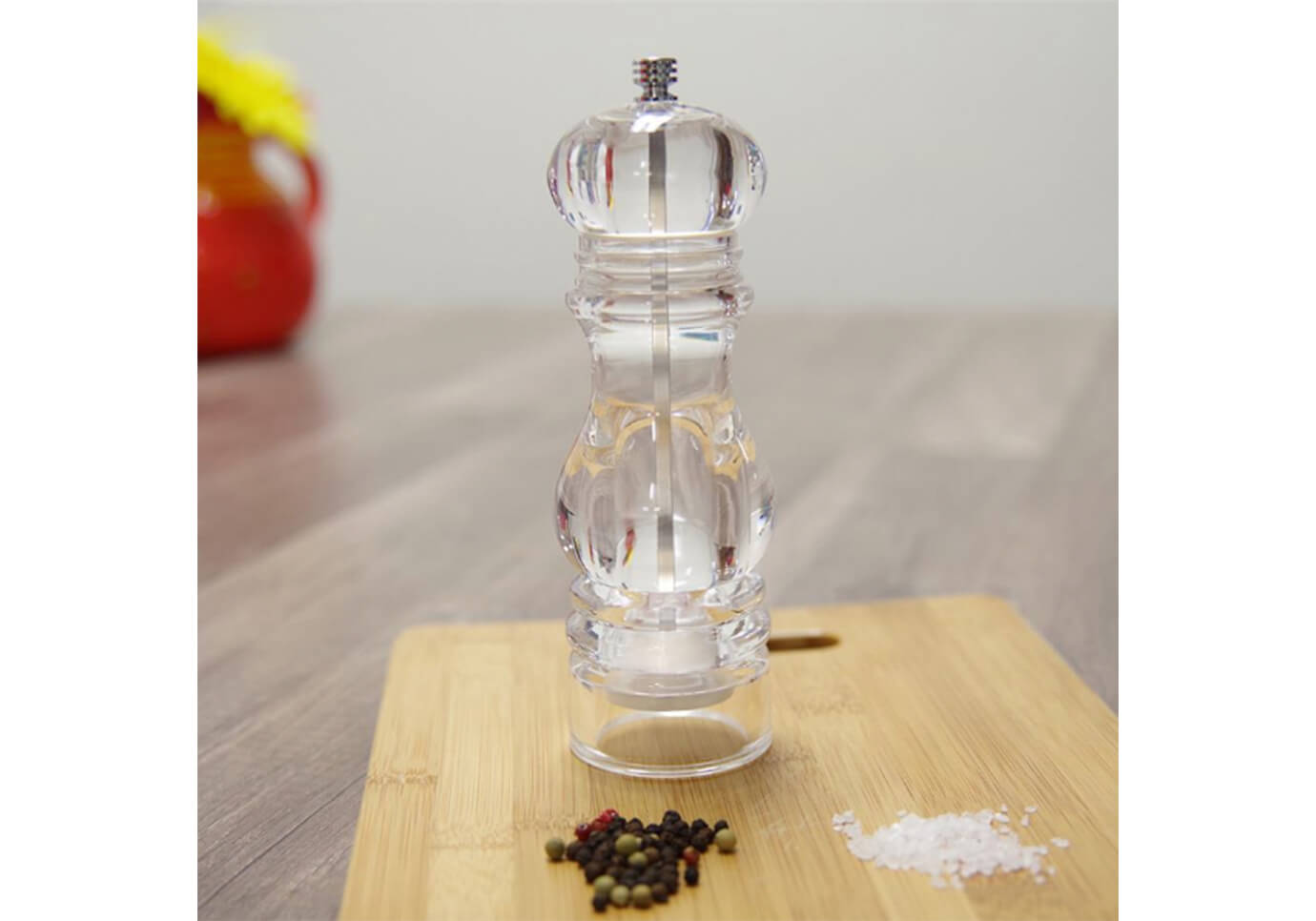 Moledor para Sal y Pimenta de Acrílico Grande