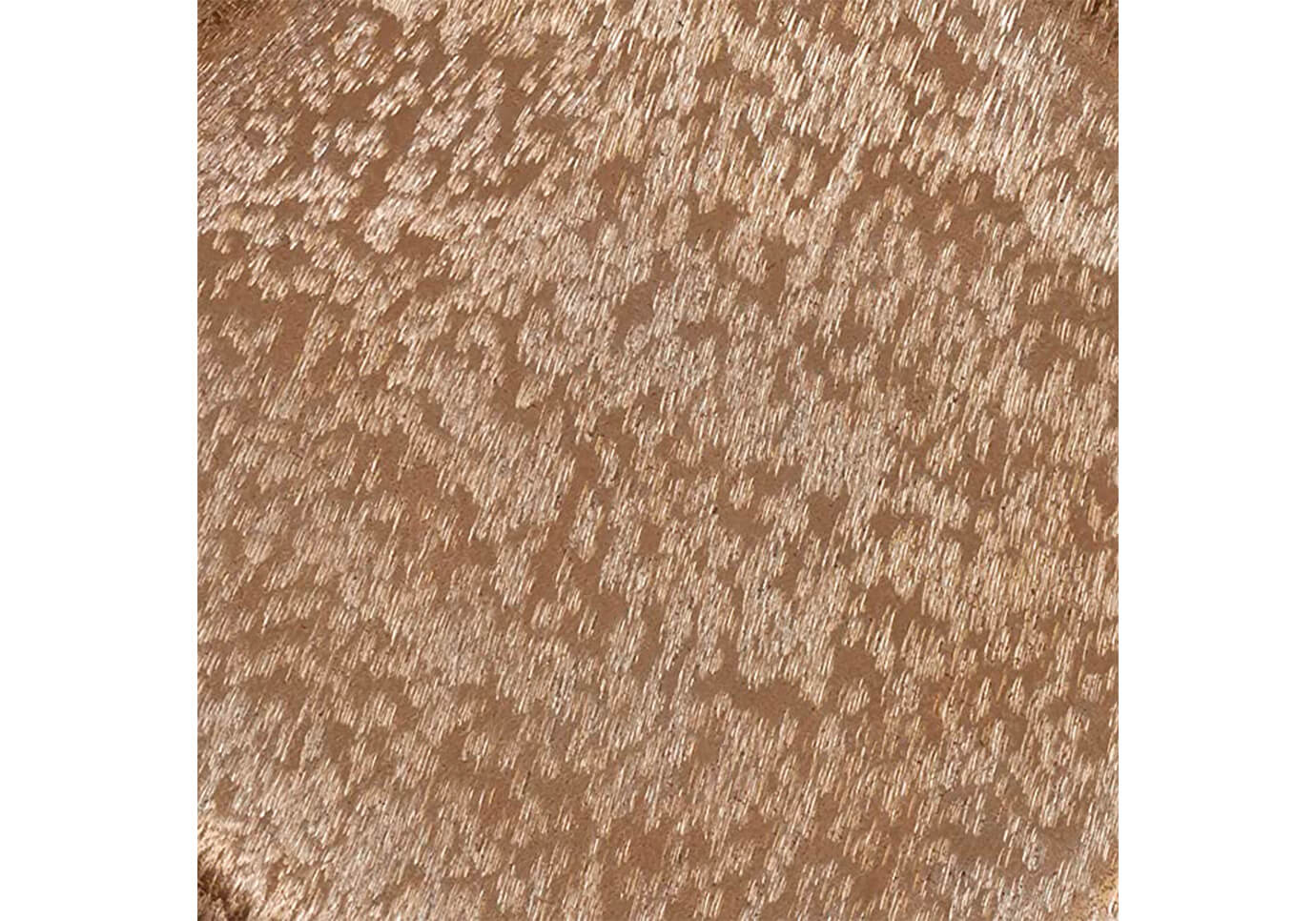 Plato Base Redondo de Metal Cepillado Dorado 33 cm