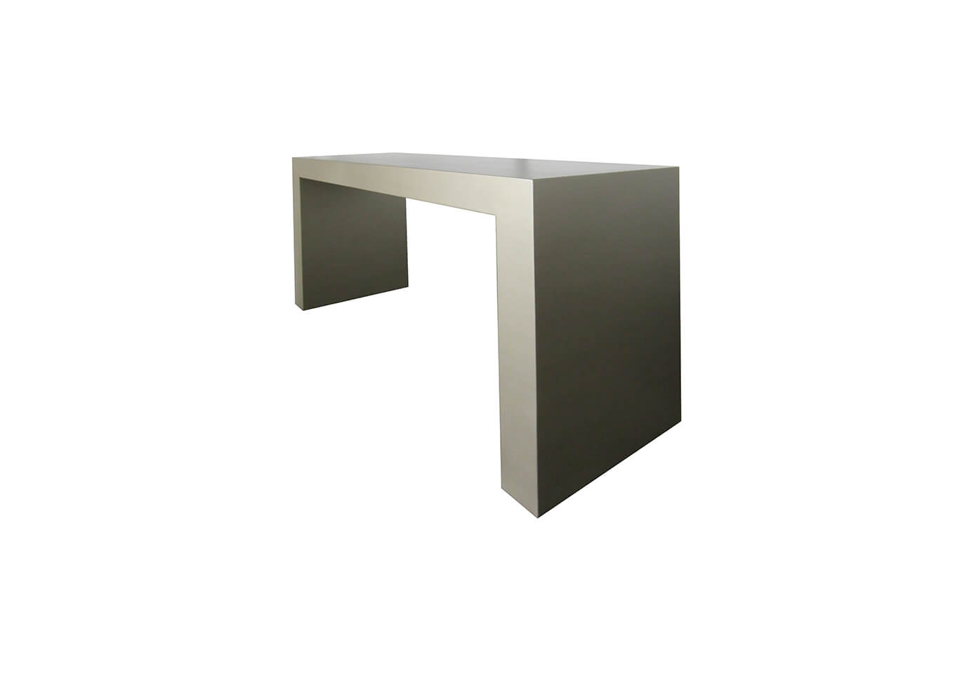 Consola Grapa Madera Platino