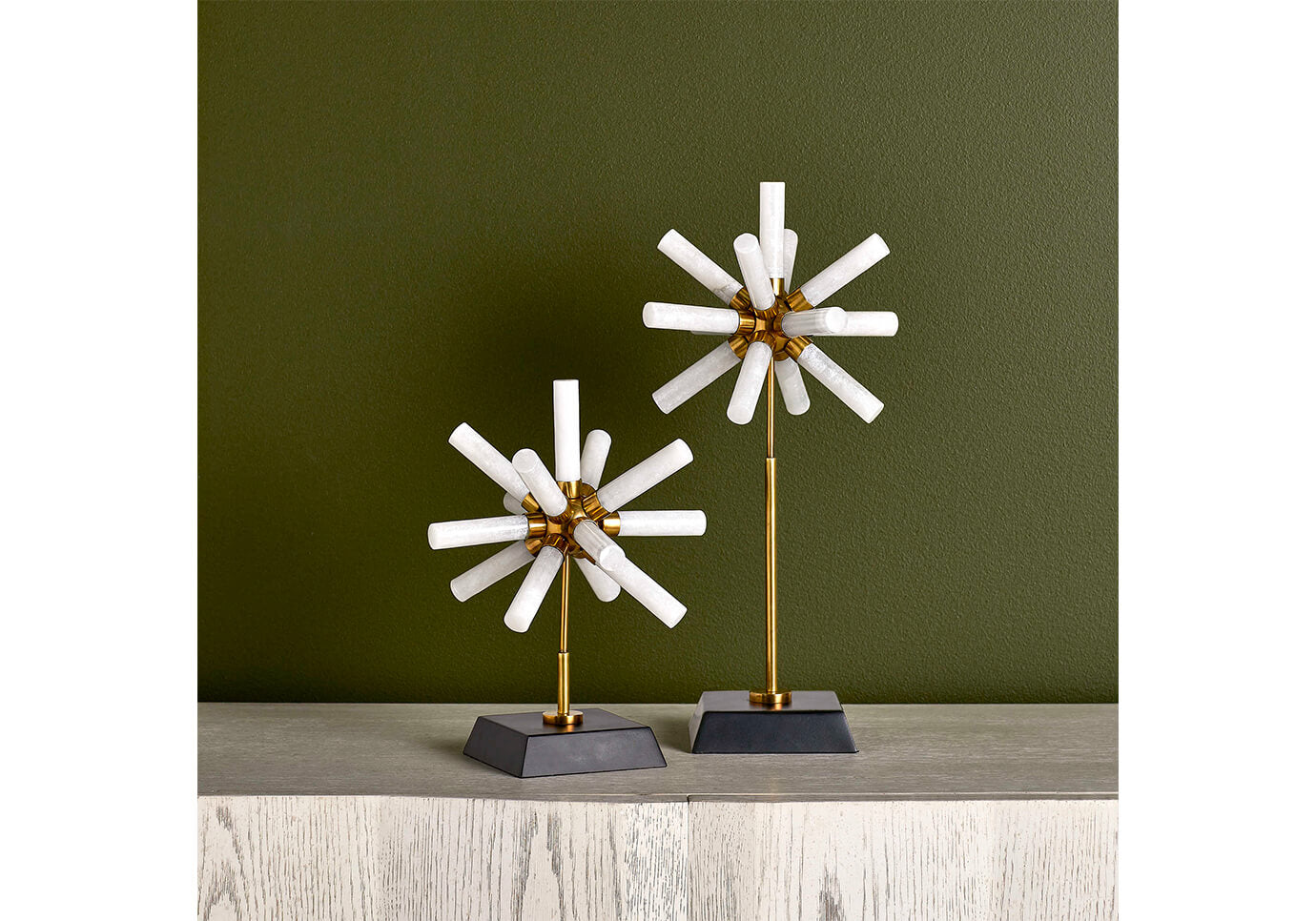 Escultura Asterisco de Alabastro