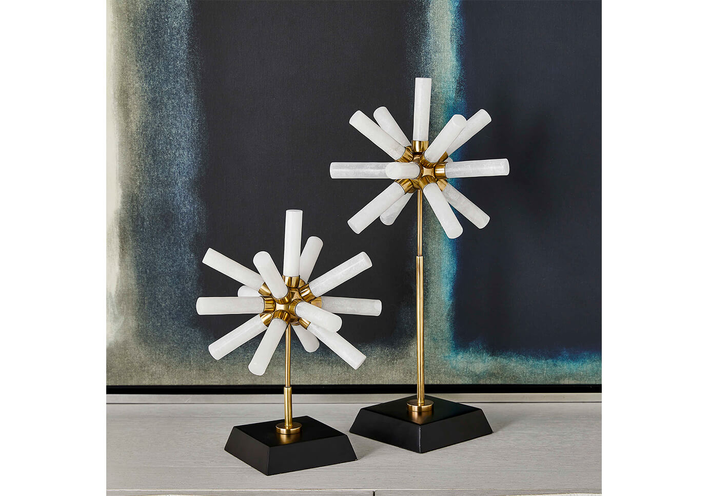 Escultura Asterisco de Alabastro