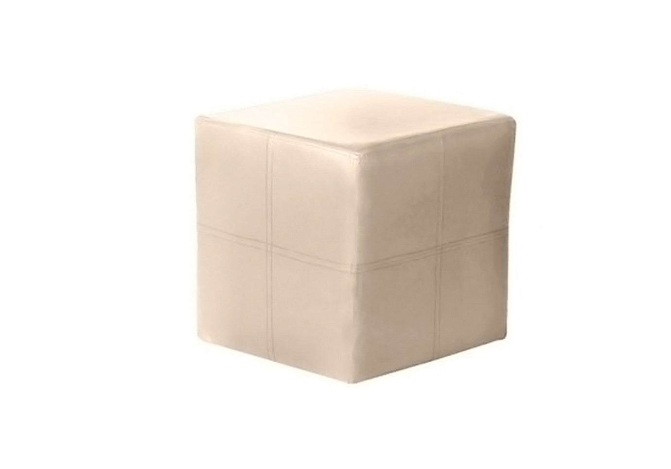 Taburete Cuadrado con Costuras