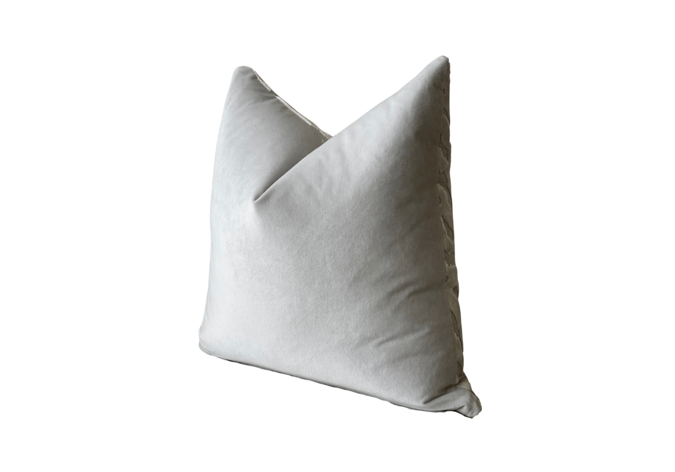 Cojín de Patrón Animal Blanco Velvet 57 x 57