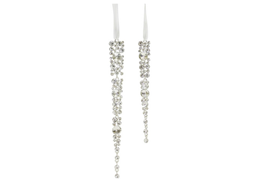 Set 2/ finales Cuentas Trasparentes con Cristal