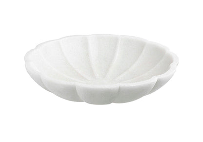 Bowl Petalos de Marmolina Blanco