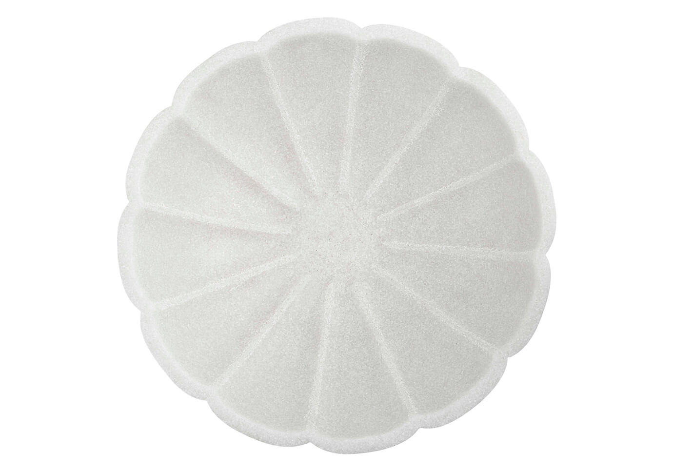 Bowl Petalos de Marmolina Blanco