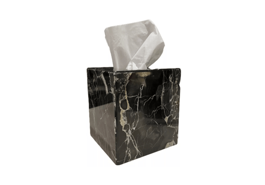 Kleenera Cuadrada de Mármol Negro Querétaro