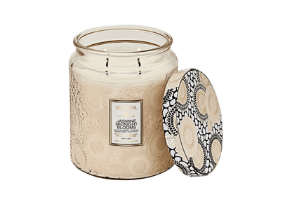 Vela Envase de Vidrio/Jasmine Mignight 44 Oz