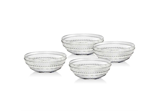 Bowl de Vidrio Diseño Bolitas 24 Oz