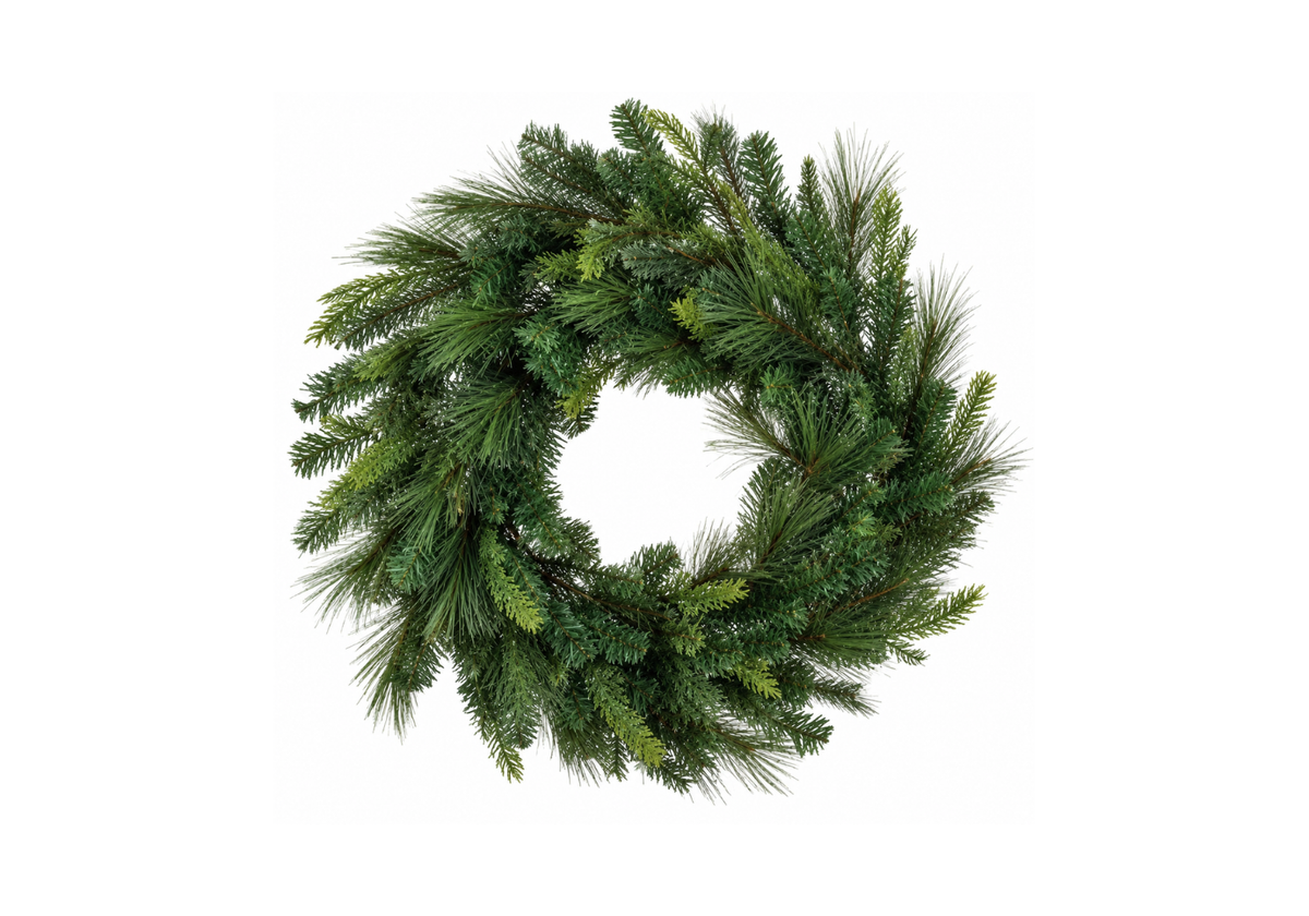 Corona de Pino Verde