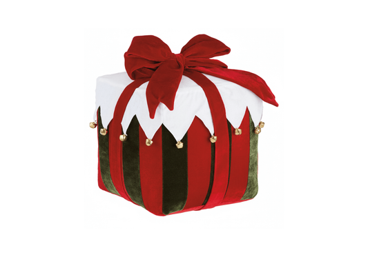 Regalo de Tela con Cascabeles y Moño