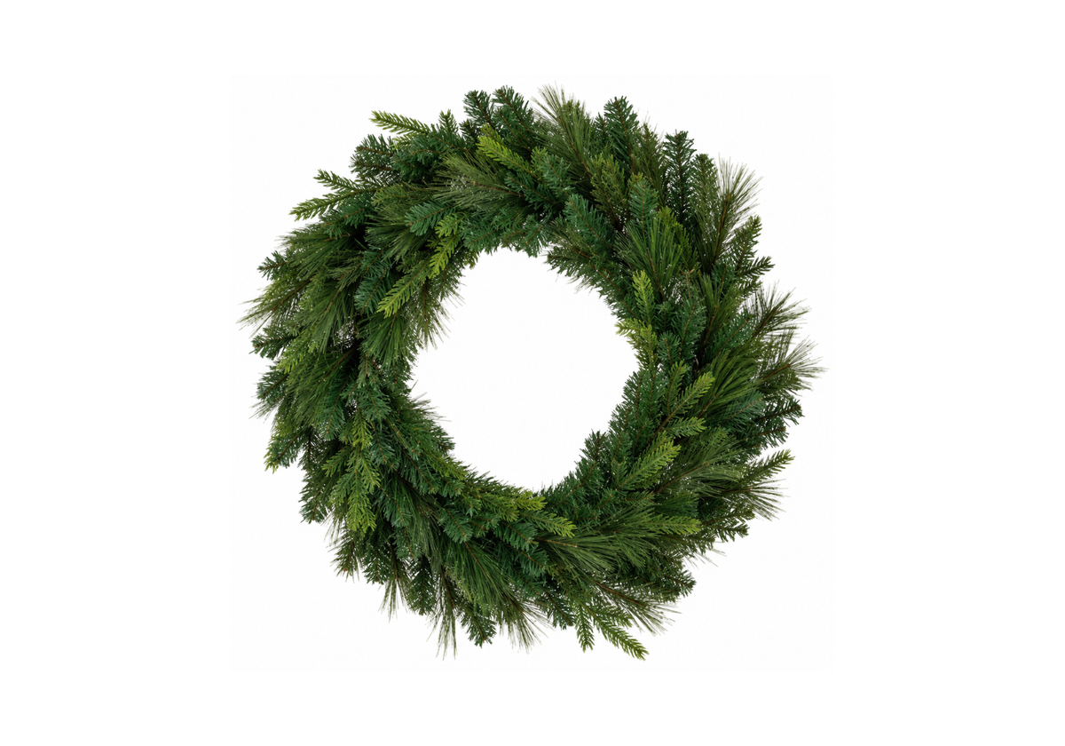 Corona de Pino Verde