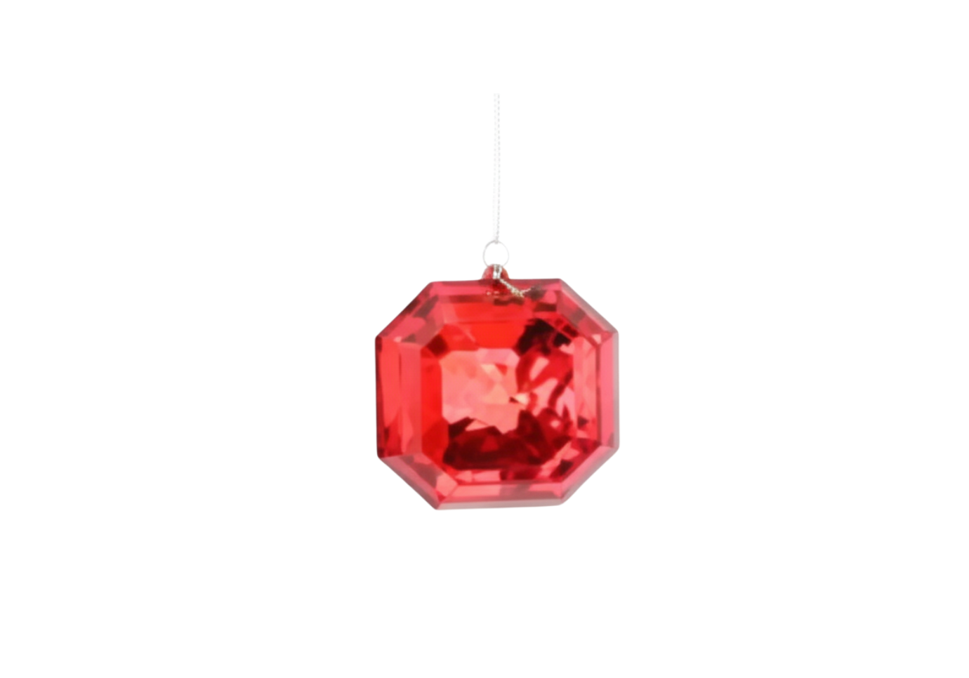 Gema Roja Transparente