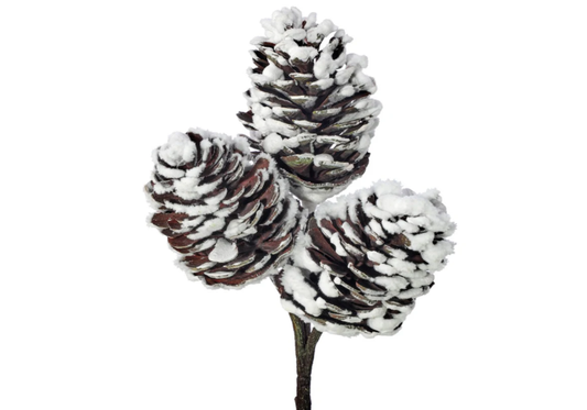 Pick tres Piñas Nevadas 30 cm