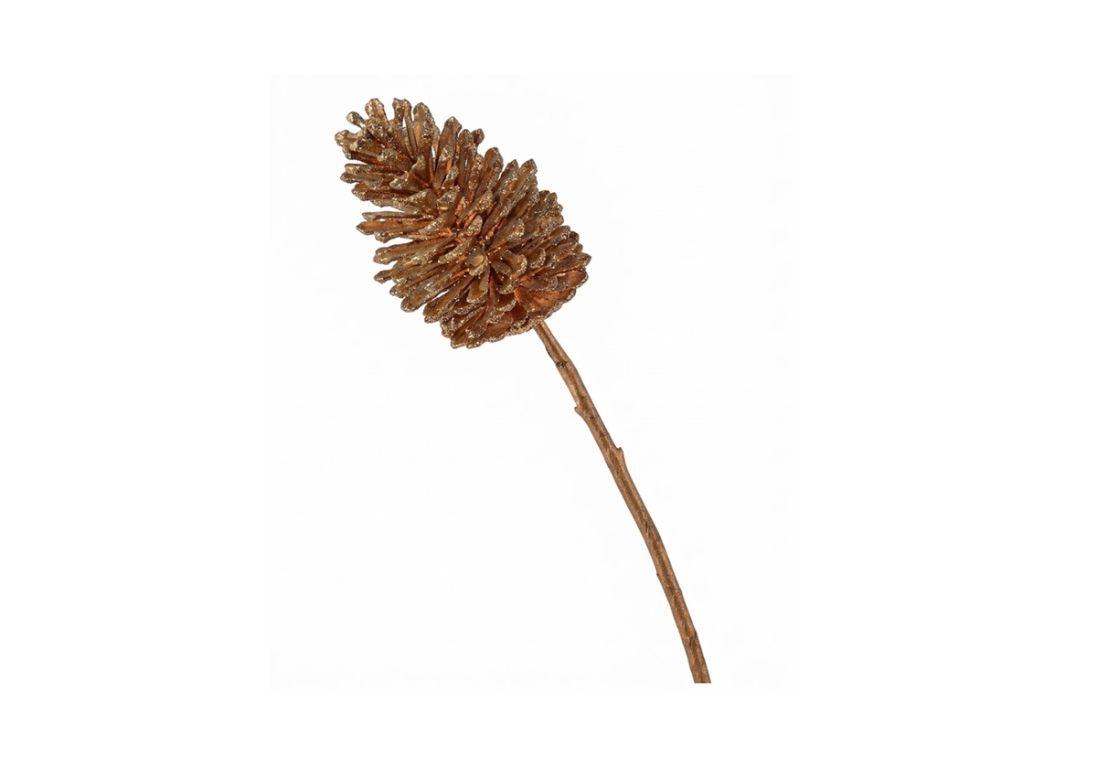 Piña con Tallo Dorado 94 cm