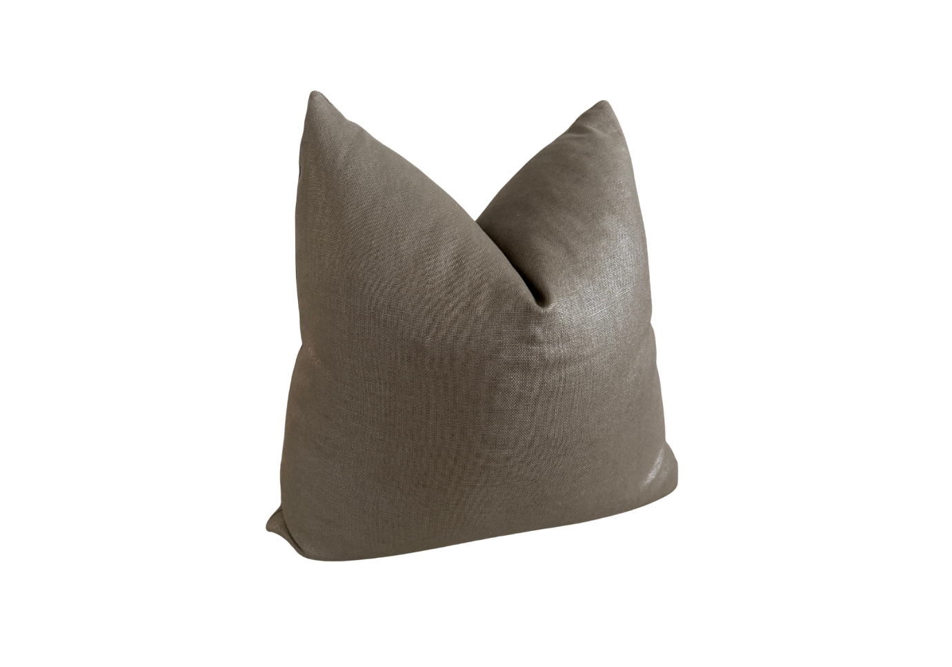 Cojín Jute Taupe 57 x 57