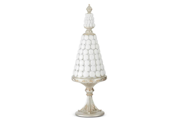 Pastel Punta Dulces Gold & Silver de Resina 54 cm
