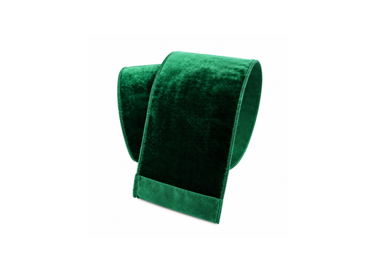 Listón De Terciopelo Verde Esmeralda - Simone